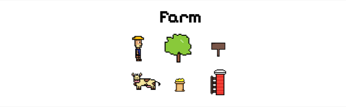 Farm Pixel Art Pack - 32x32