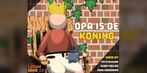 Cover image for Opa is de Koning