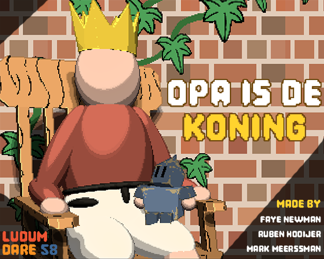 Cover image for Opa is de Koning