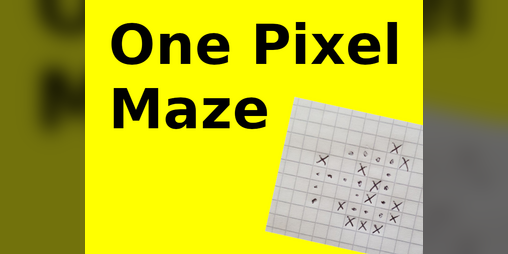 Cover image for One Pixel Maze