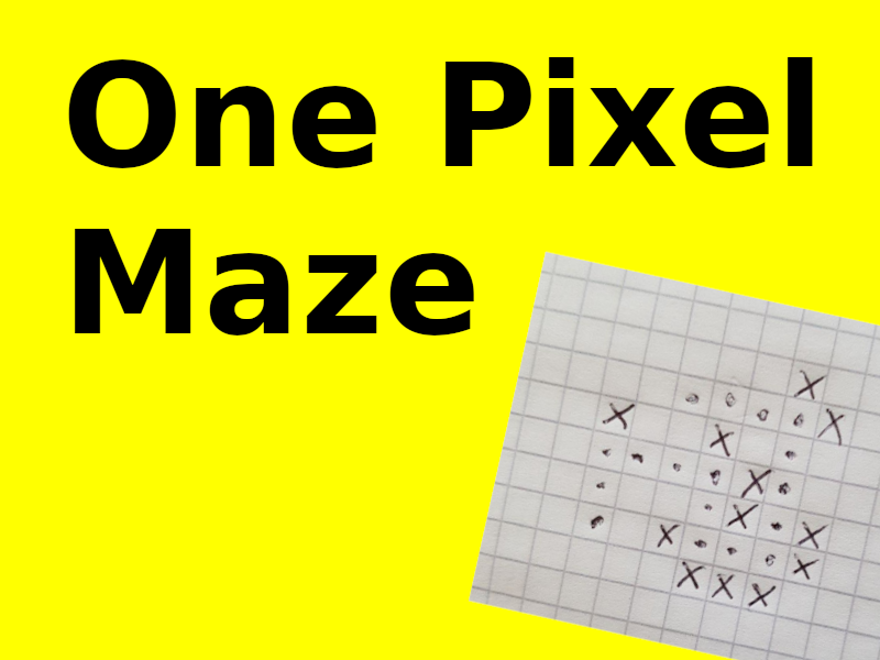 Cover image for One Pixel Maze