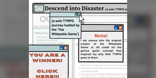 Cover image for Descend into Disaster
