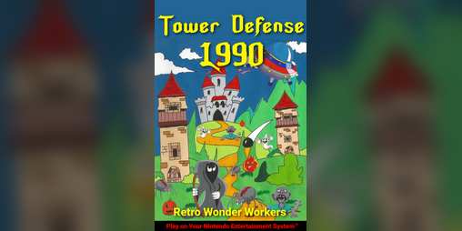 Cover image for Tower Defense 1990 - NES Homebrew
