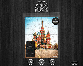 Aberiel St. Basil's Cathedral Jigsaw Puzzle