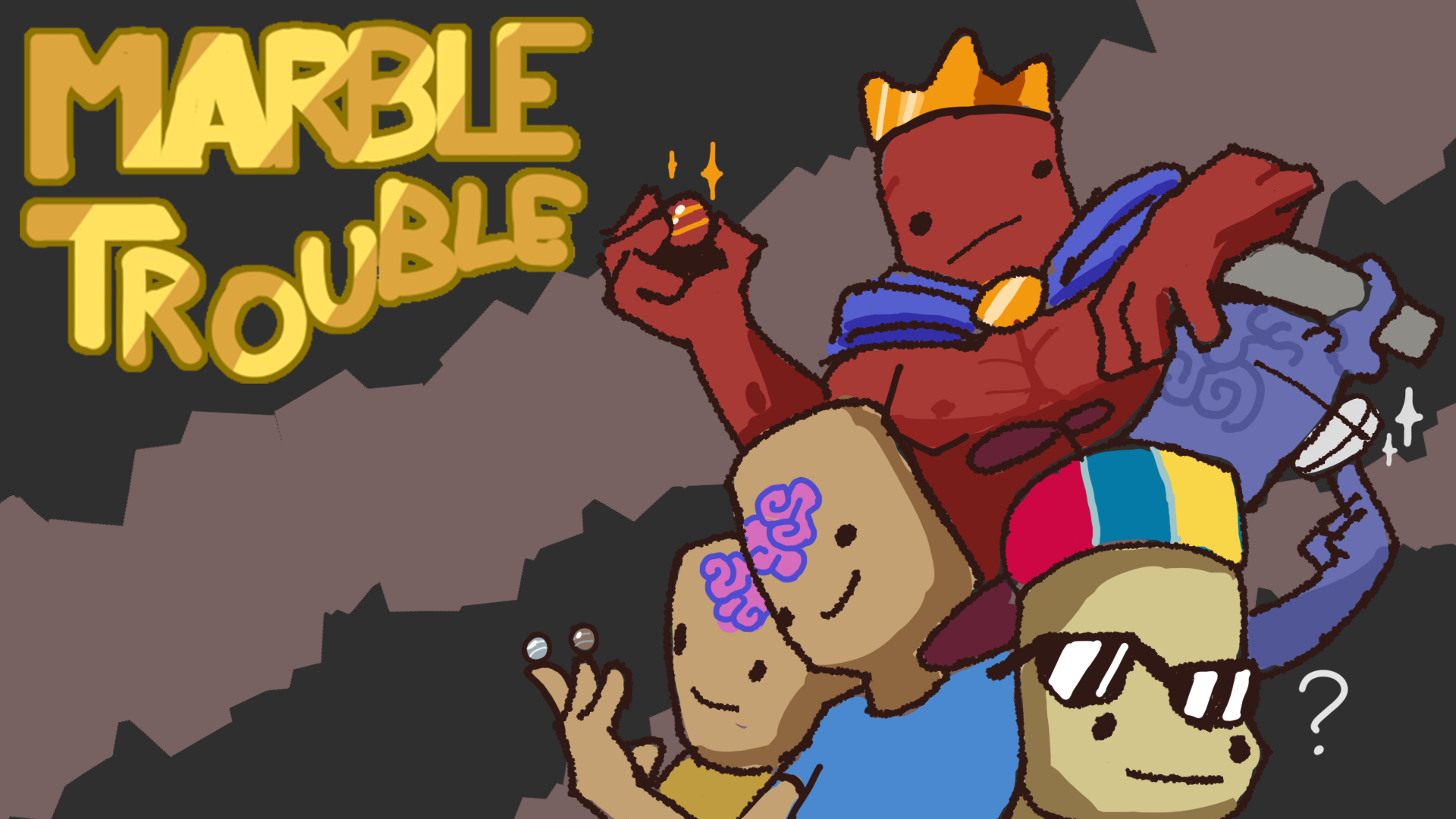 Cover image for Marble Trouble