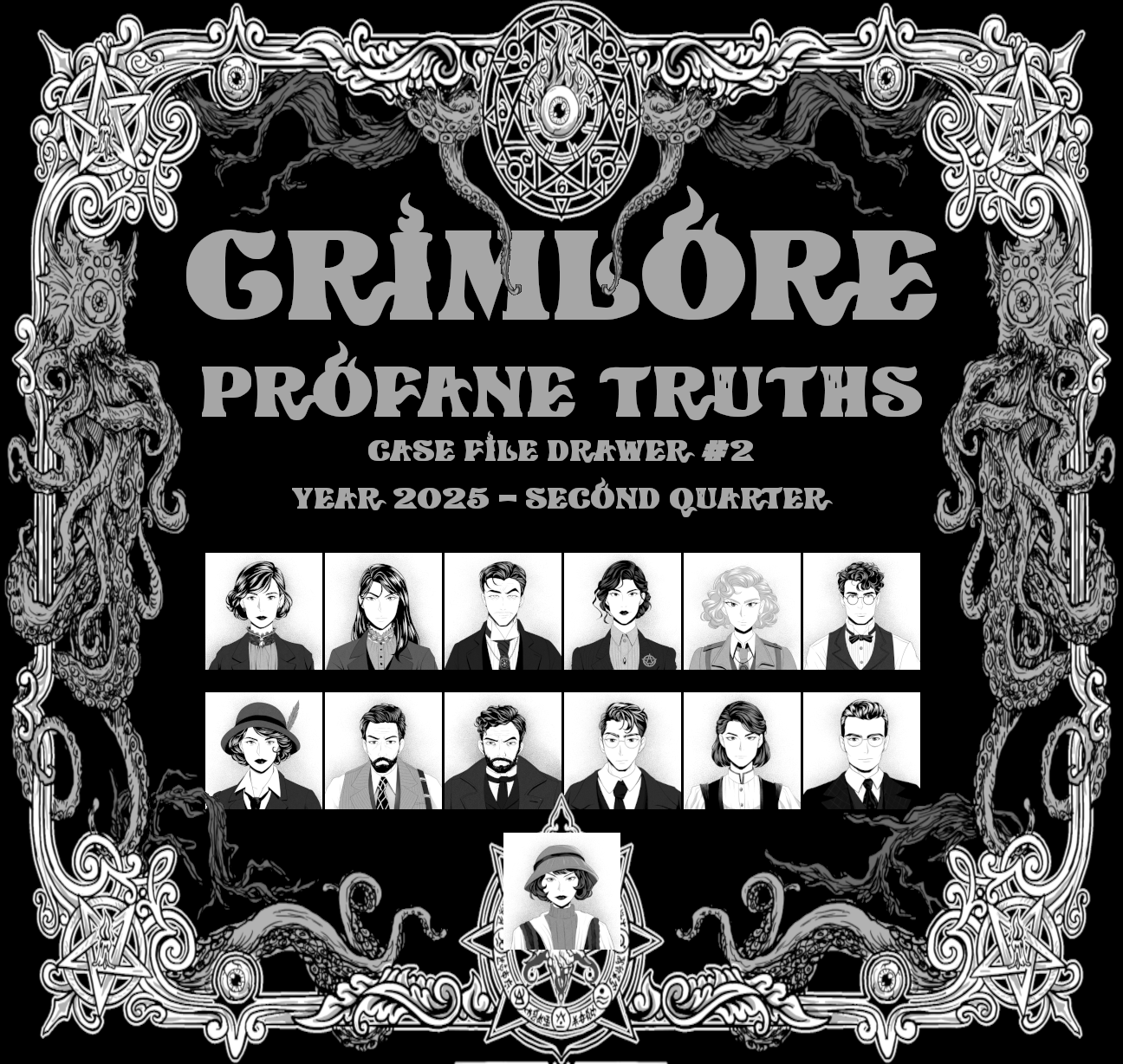 GRIMLORE: Profane Truths - 2025 Q2 Case File Bundle