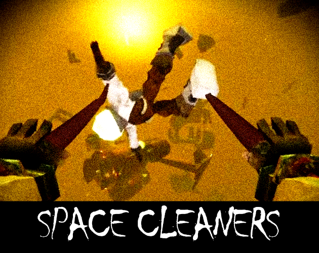 Cover image for Space Cleaners!