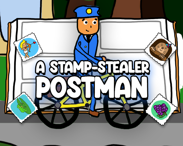 Cover image for A Stamp-Stealer Postman