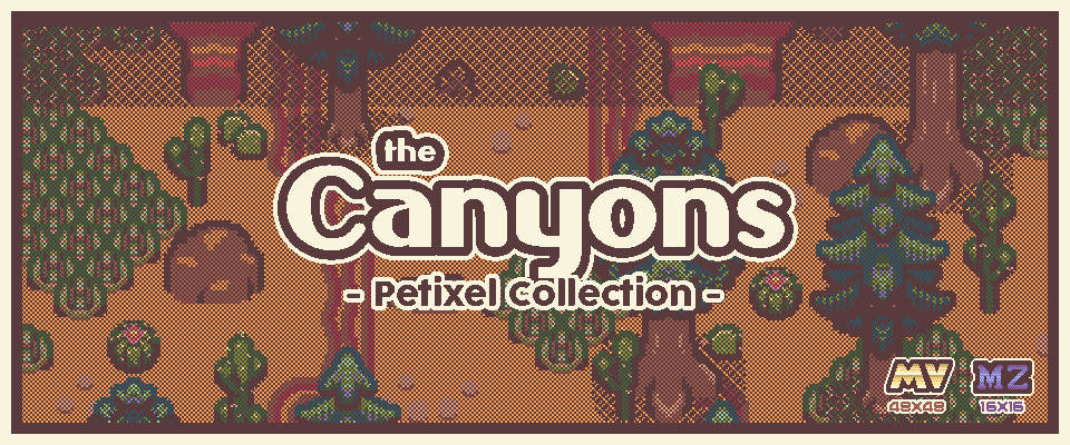 Petixel Canyons Asset Pack - Biome Tileset