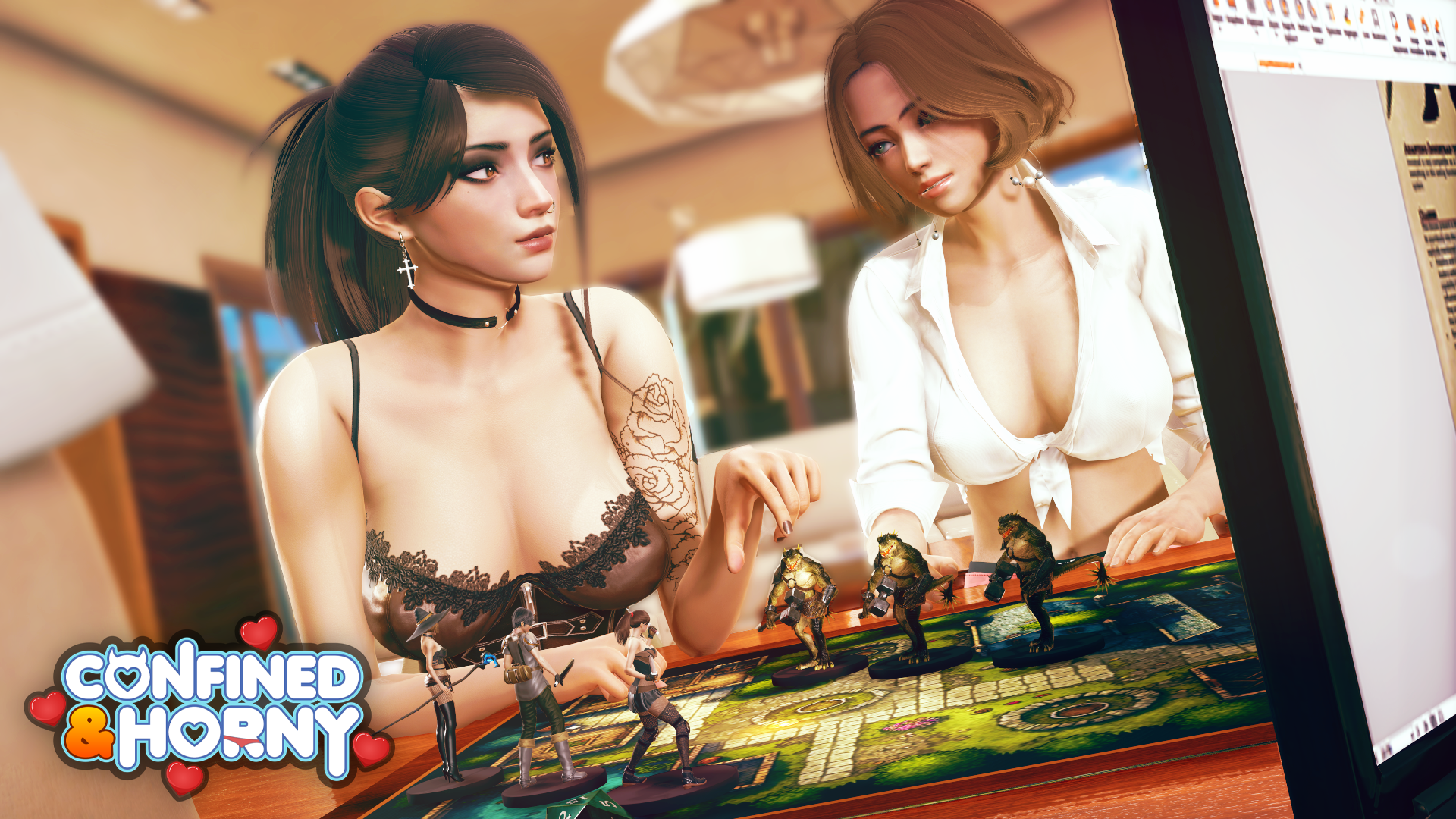 Confined and Horny v0.23 - Confined and Horny by Tukann