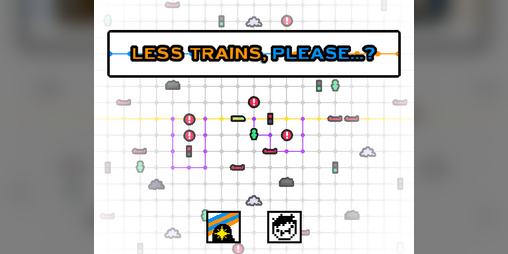 Cover image for LESS TRAINS, PLEASE...?