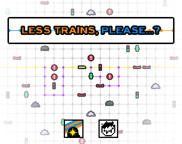 Cover image for LESS TRAINS, PLEASE...?