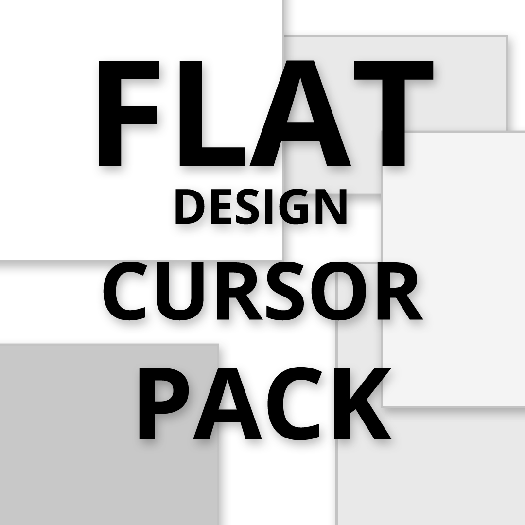 Flat Design Cursor Pack [Free] by Abstergo Design