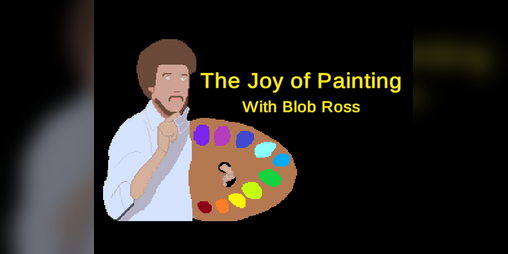 Cover image for The Joy of Painting with Blob Ross