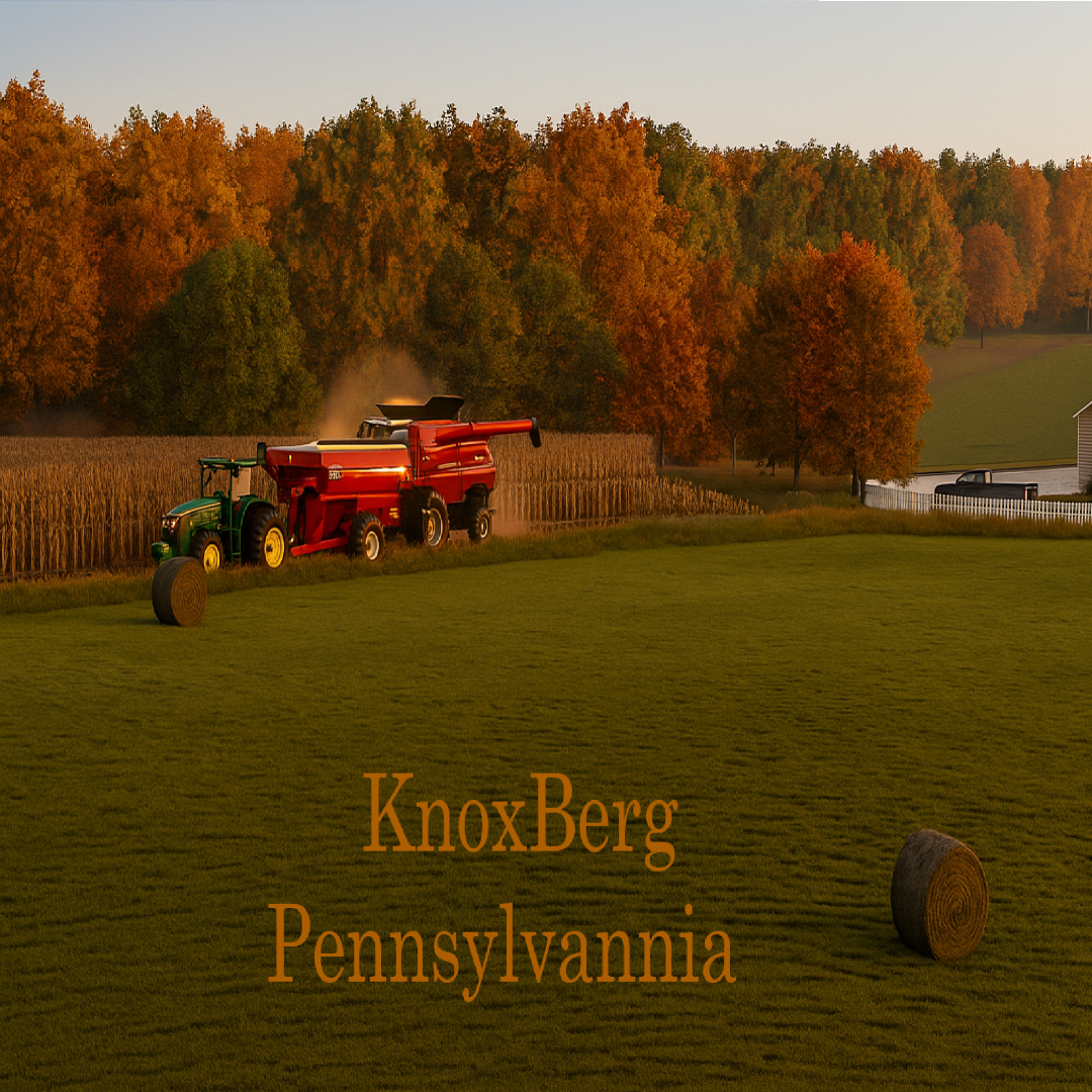 Cover image for FS25 KnoxBerg Pennslyvannia