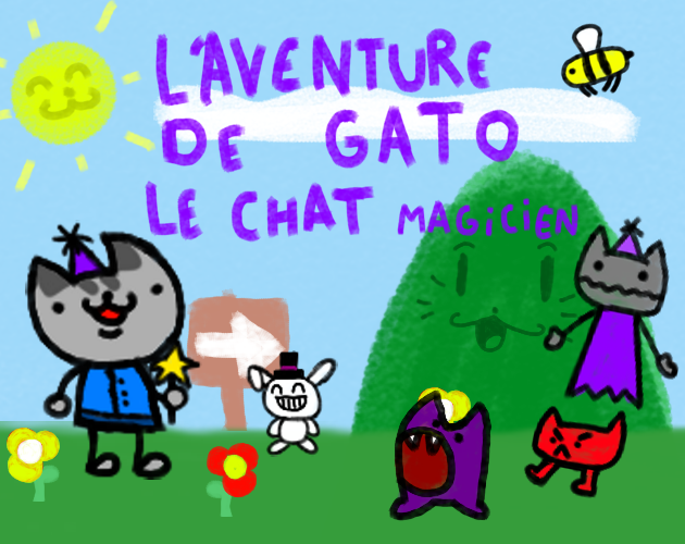 Cover image for L'aventure de Gato le chat magicien
