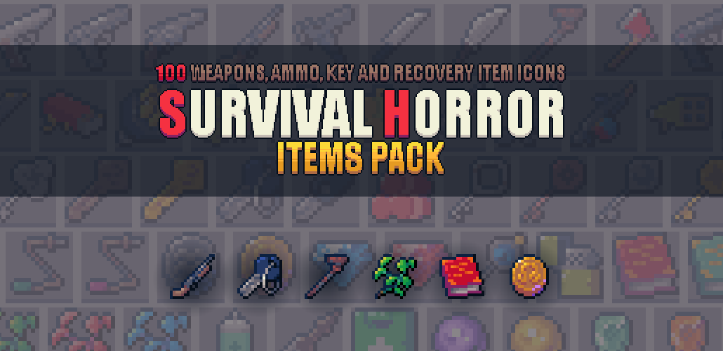 Survival Horror Items Pack