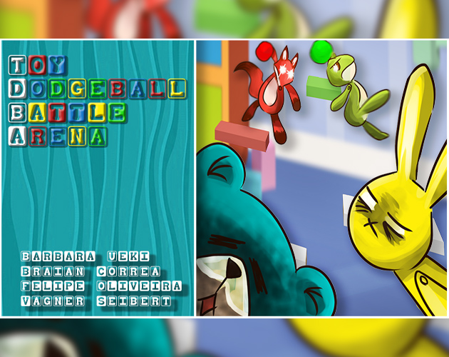 Cover image for Toy Dodgeball Battle Arena