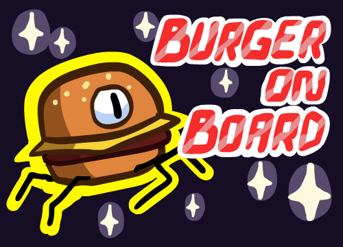 Burger On Board by Brainloaf Studio