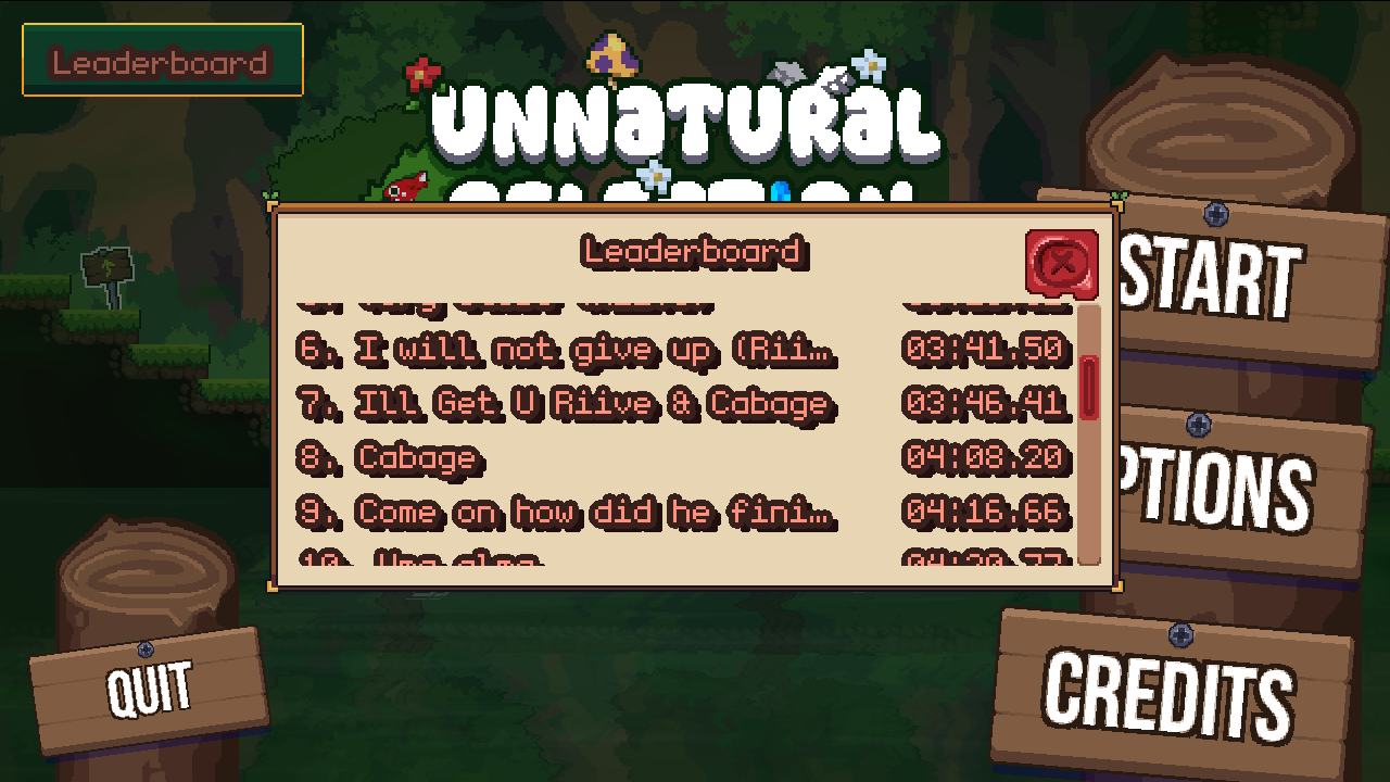 New Leaderboard look
