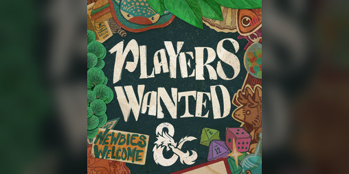 Cover image for Free "Players Wanted" TTRPG Poster - DnD, Daggerheart, D20