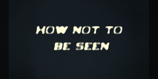 Cover image for How Not To Be Seen