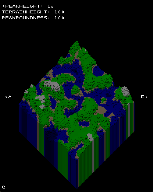 TerrainGen (C, Winapi)