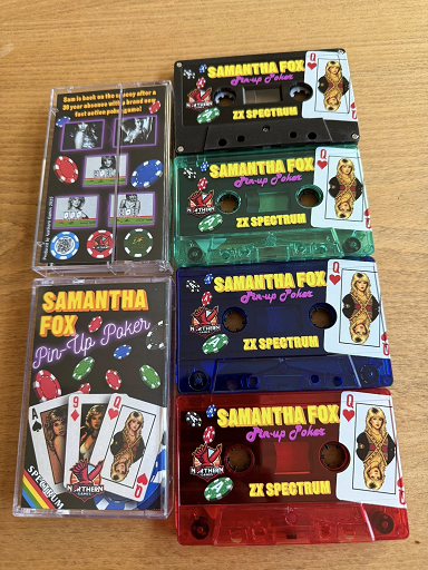 Sam Fox Pin-Up Poker (ZX Spectrum) by DF Design