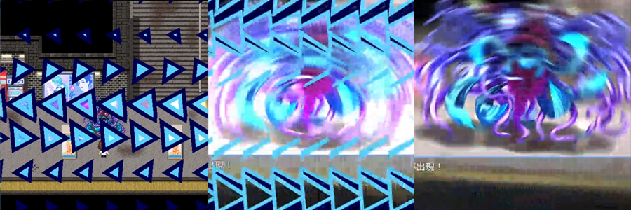 Triangle Battle Transition Filter [for RPG Maker MV] by villagerA