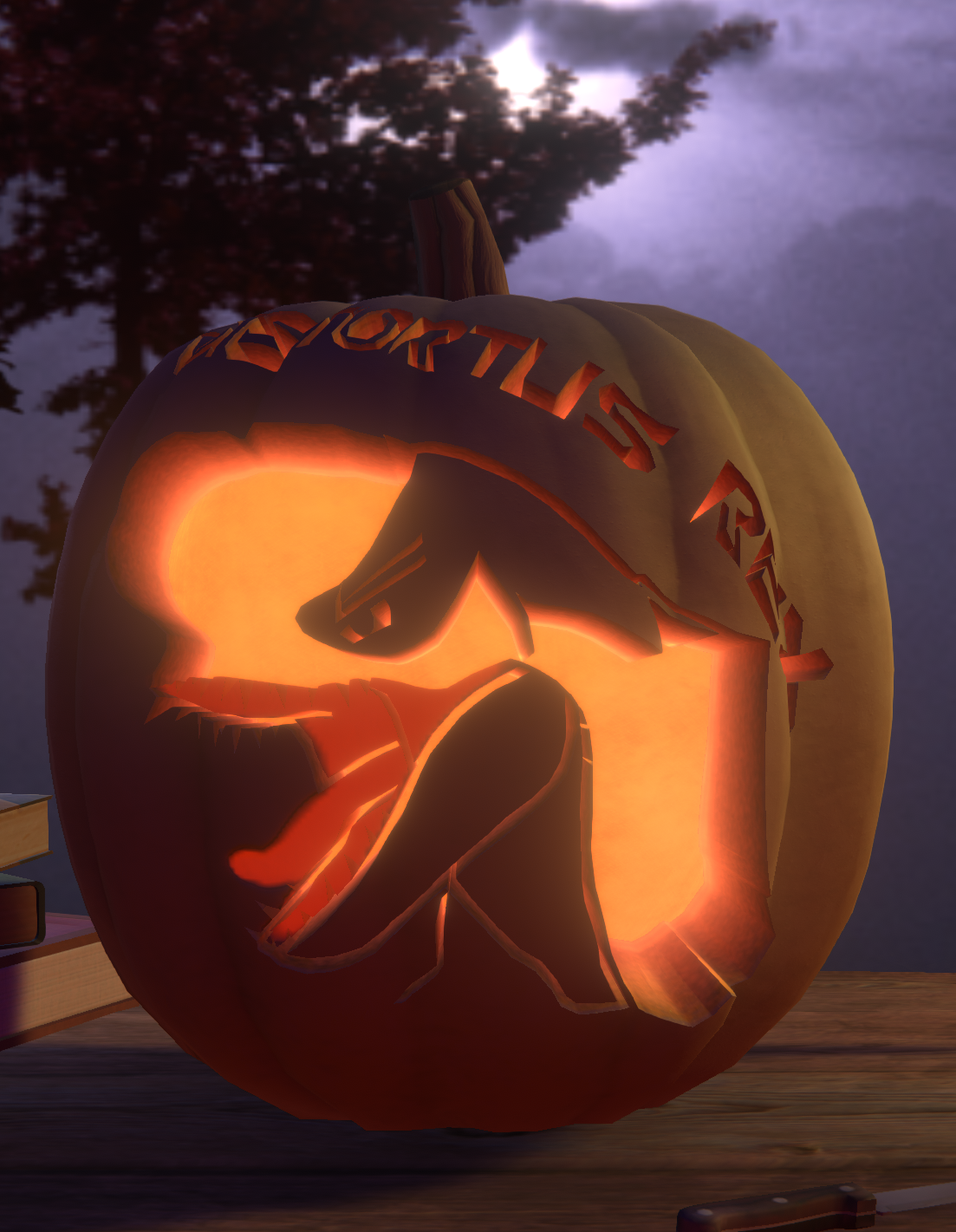 Distortus Rex at night Distortus Rex at night