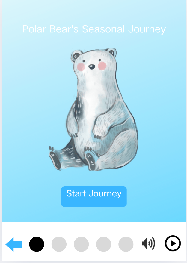 Polar Bear's Seasonal Journey by 24831941