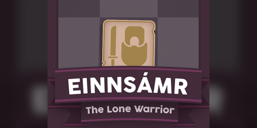 Cover image for Einnsámr: The Lone Warrior