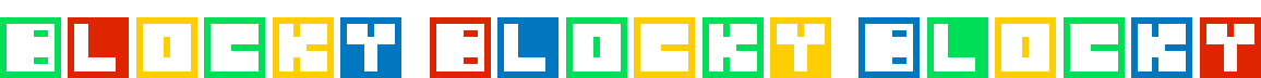 Blocky Blocky Blocky