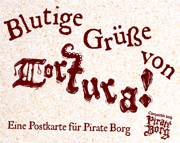 Cover image for Blutige Grüße von Tortura!