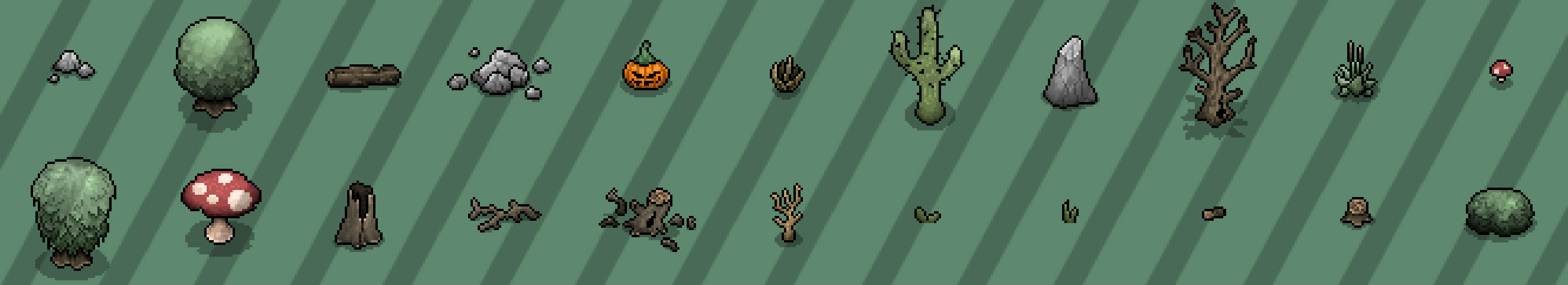 Forest Assets RPG - Top Down Pixel art Asset pack [16x16]