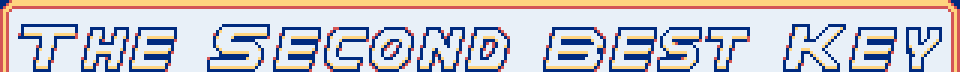 The Second Best Key