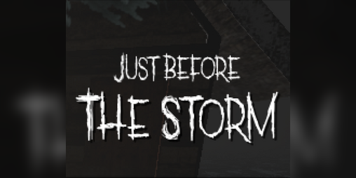 Cover image for Just before the storm