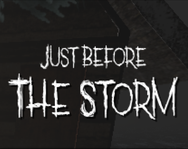 Cover image for Just before the storm