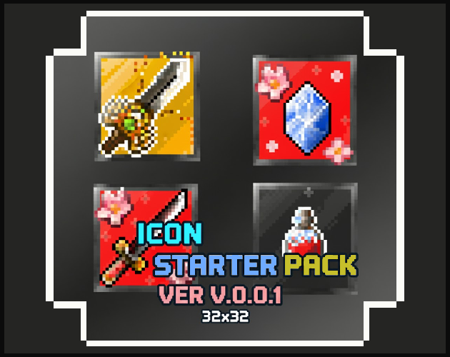 icon starter pack ver v.0.0.1_32*32 by RADA