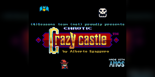 Cover image for Chaotic Crazy Castle for Commodore AMIGA 500