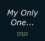 Cover image for My Only One
