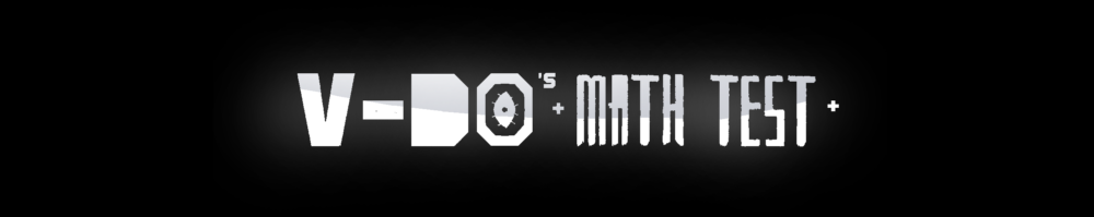 V-DO's Math Test - DEMO