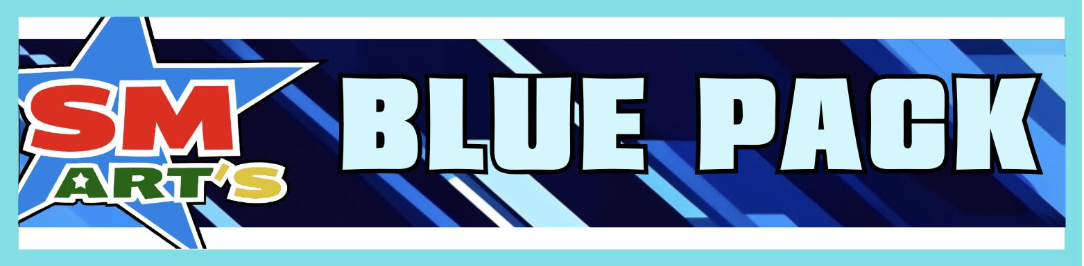 Blue Texture Pack - 50 High-Quality Stylized Materials by SM ART'S