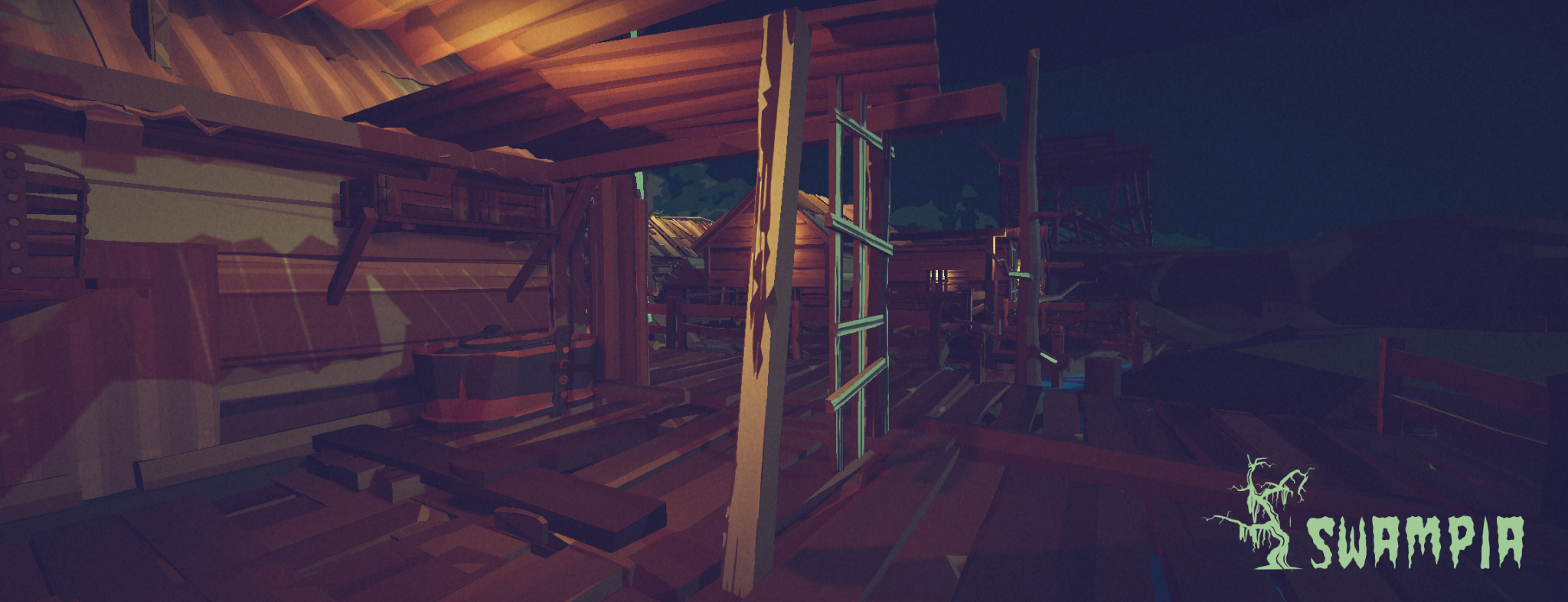 Night pass — settlement lighting