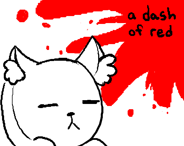 Cover image for a dash of red