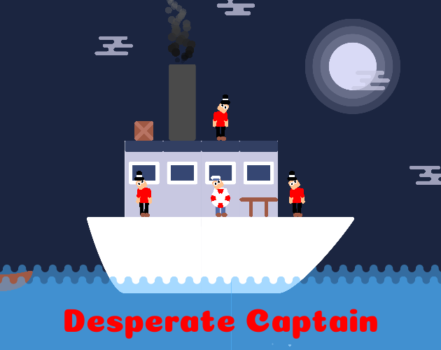 Cover image for Desperate Captain