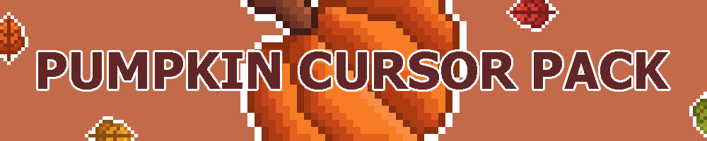Pumpkin Cursor Pack