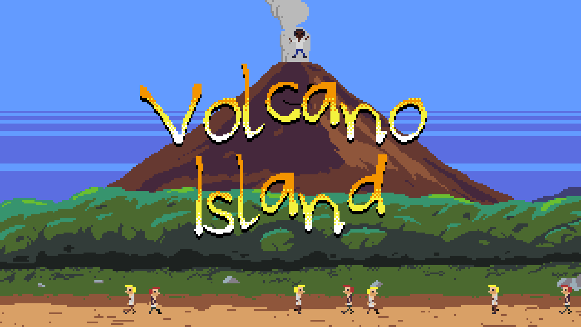 Cover image for Volcano Island