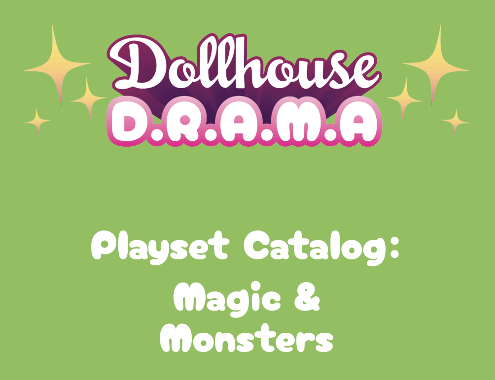 Play Magic & Monsters: Dollhouse Drama Playset Pack 9 - Recommended Game