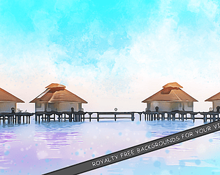 Visual Novel Backgrounds - Beach